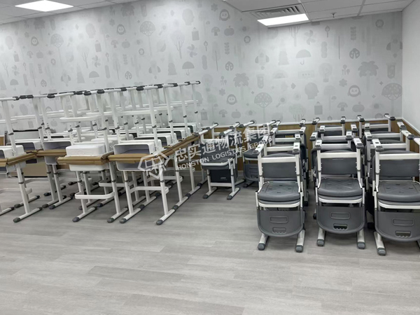 忠實(shí)通物流學(xué)而思課桌椅惠州至香港專線整車運(yùn)輸案例